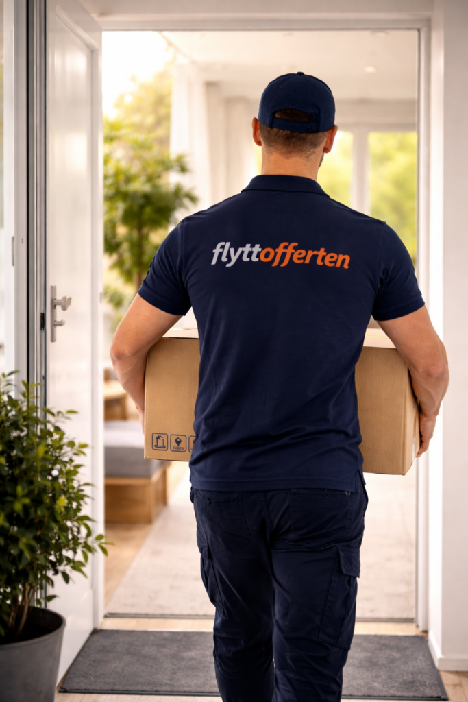 Personalen ber in flyttlådor - flyttofferten.se